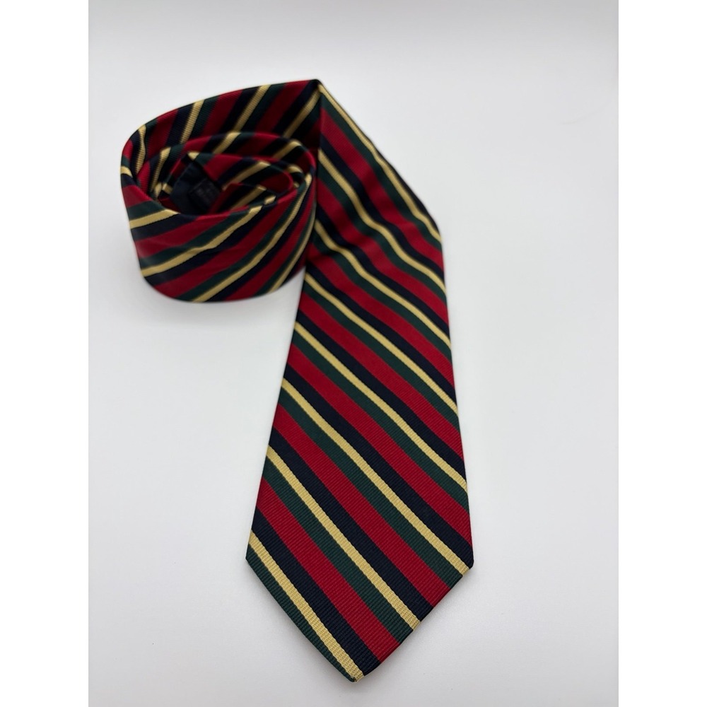 Authentic English Regimental/Woven in Great Britain, Vintage Littlejohns, Stripe